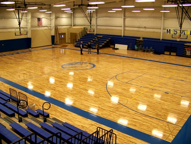 Hardwood Basketball Courts